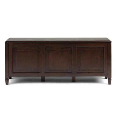 Khalil wood deals storage bench